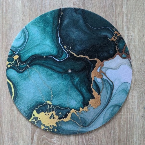 Slipmat marble art - slipmat,