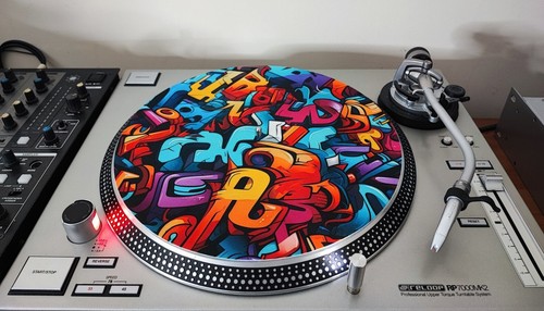 Hip hop graffiti - 12", slipmat