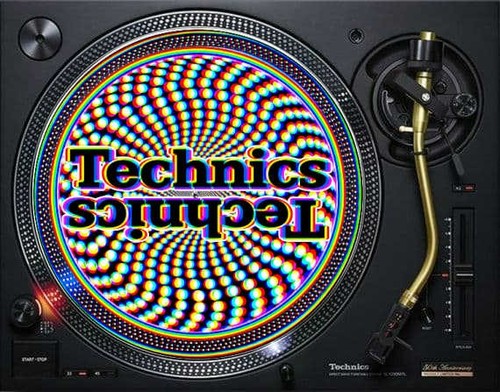 Trippy technics slipmat dj - trippy, 12"