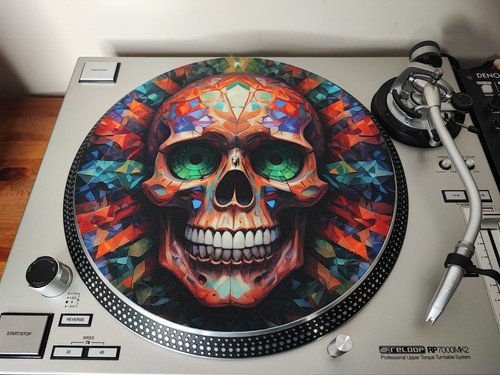 Skull slipmat for - 12",