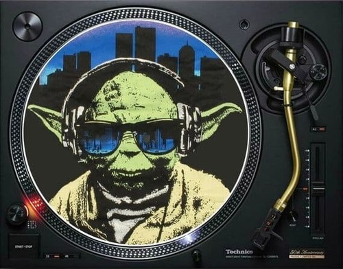 Funky yoda slipmat - yoda,