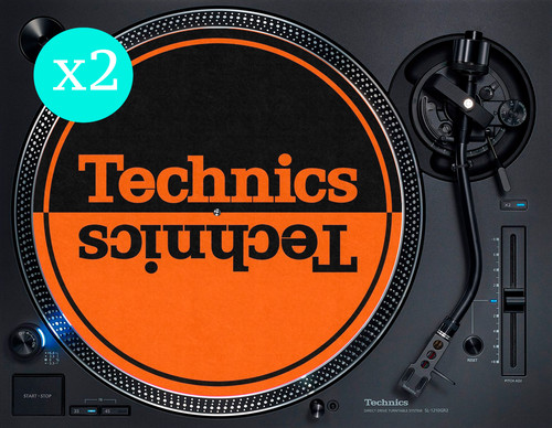 Technics two tone flip orange - two,