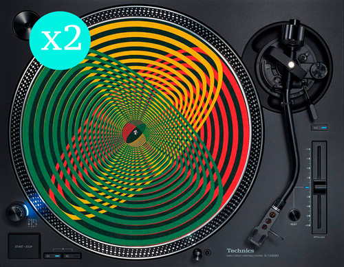 Reggae rasta colours - reggae, optical