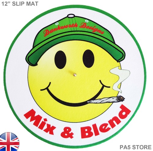 Turntable slipmat dj mix - 12",