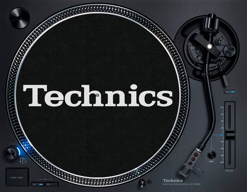Technics white black - black, logo