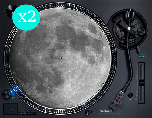 Moon image cool quirky - quirky, 12"