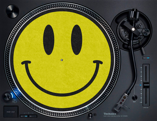 Yellow acid house rave smile - acid,