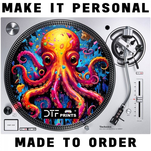 Personalised turntable slipmat - personalised,