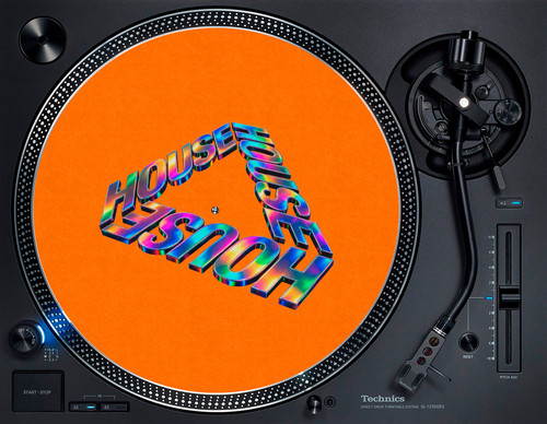 House music metalic triangle - music,