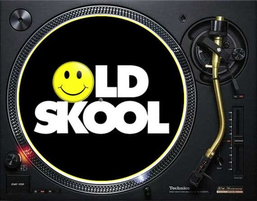 Old skool rave slipmat - skool, 12"