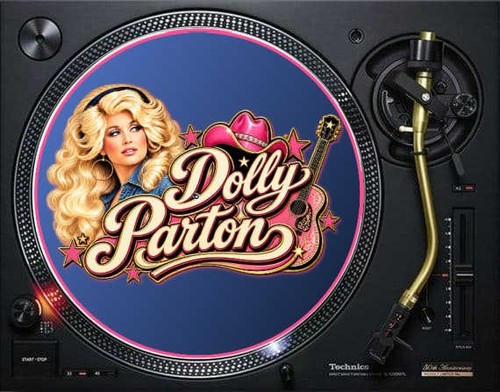 Dolly parton slipmat dj - parton,