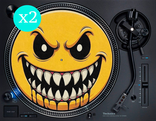 Evil yellow acid smile rave - yellow,