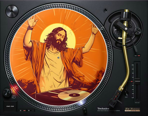 Jesus christ slipmat dj - christ, 12"