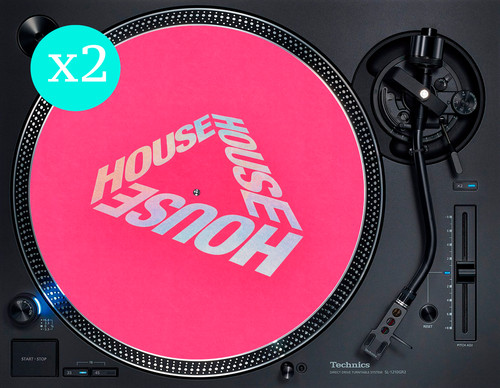 House music metalic triangle - metalic,