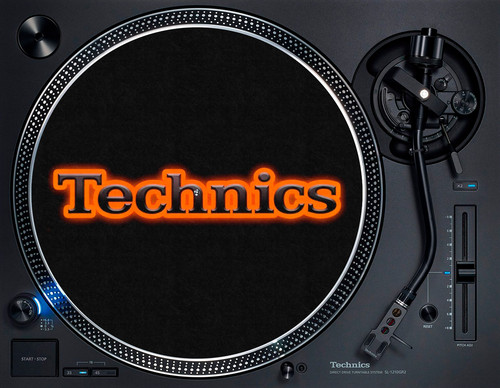 Technics orange neon black - orange,