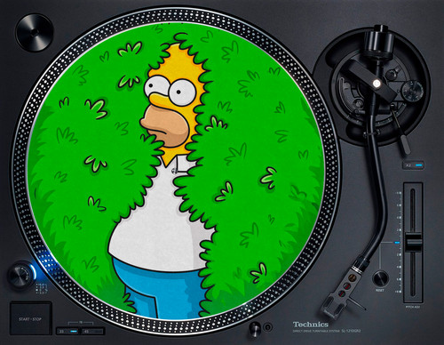 Homer simpson bushes retreat - bushes,