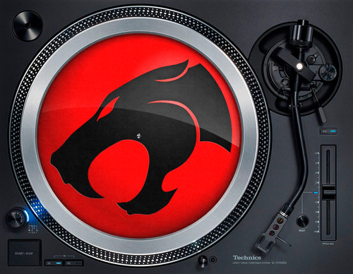 Thudercats cartoon logo - 80's,