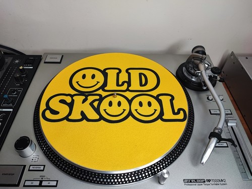 Old skool slipmat - slipmat, 12"