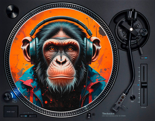 Chimpanzee pop art - pop, artwork